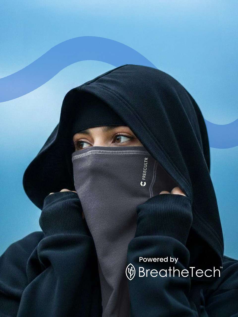 Unisex Organic Bandana Masks - Plain (Pack of 3)