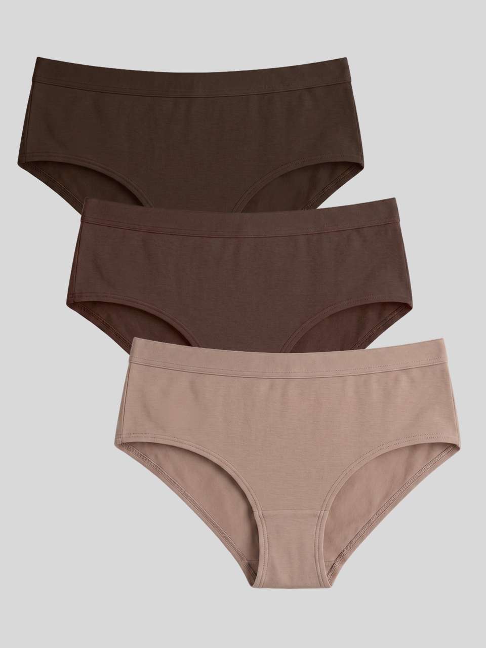 Micromodal Mid Rise Hipster pack of 3