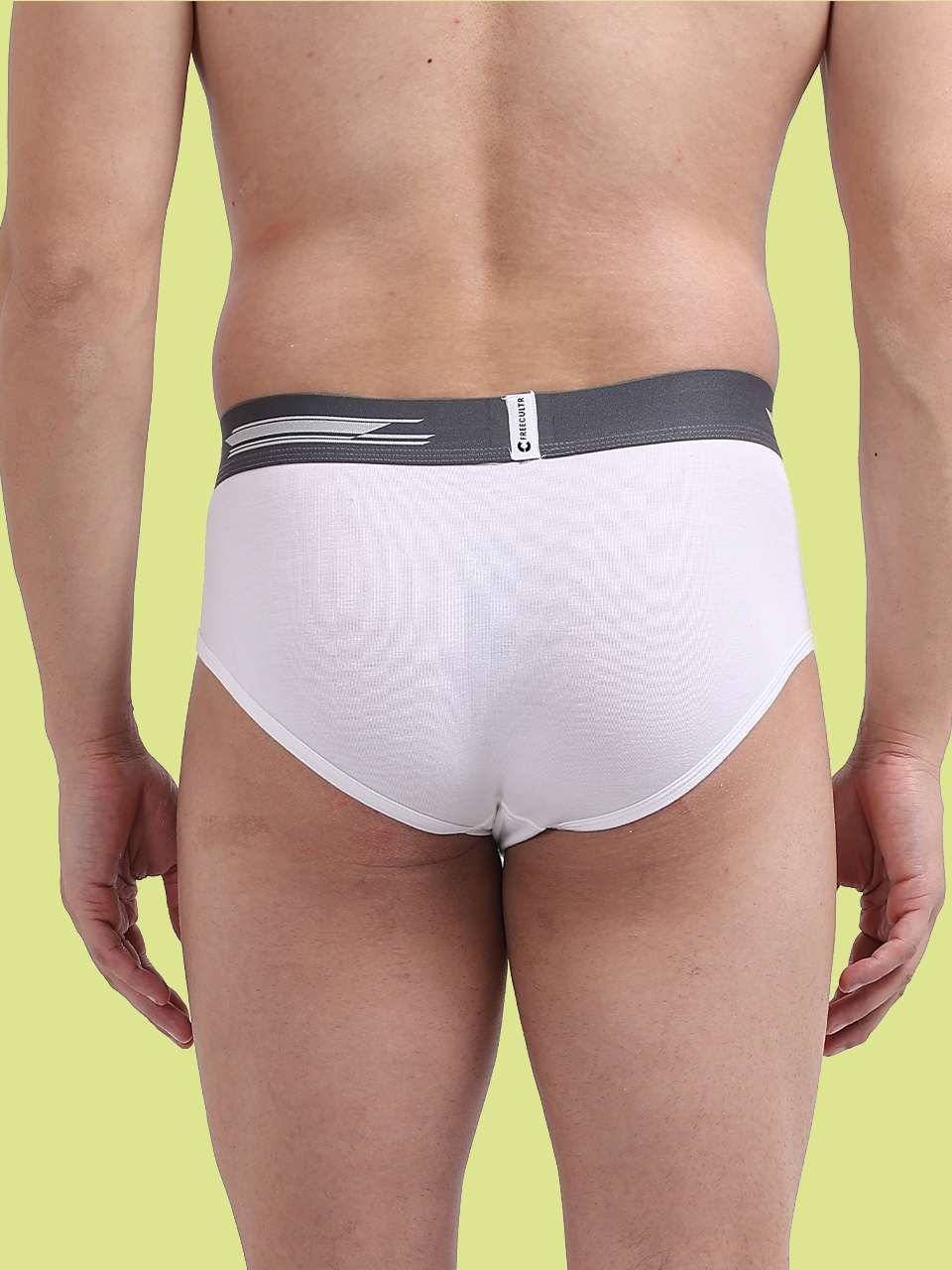 Men's Anti-Bacterial Micro Modal Brief in Contrast Waistband (Pack of 1)