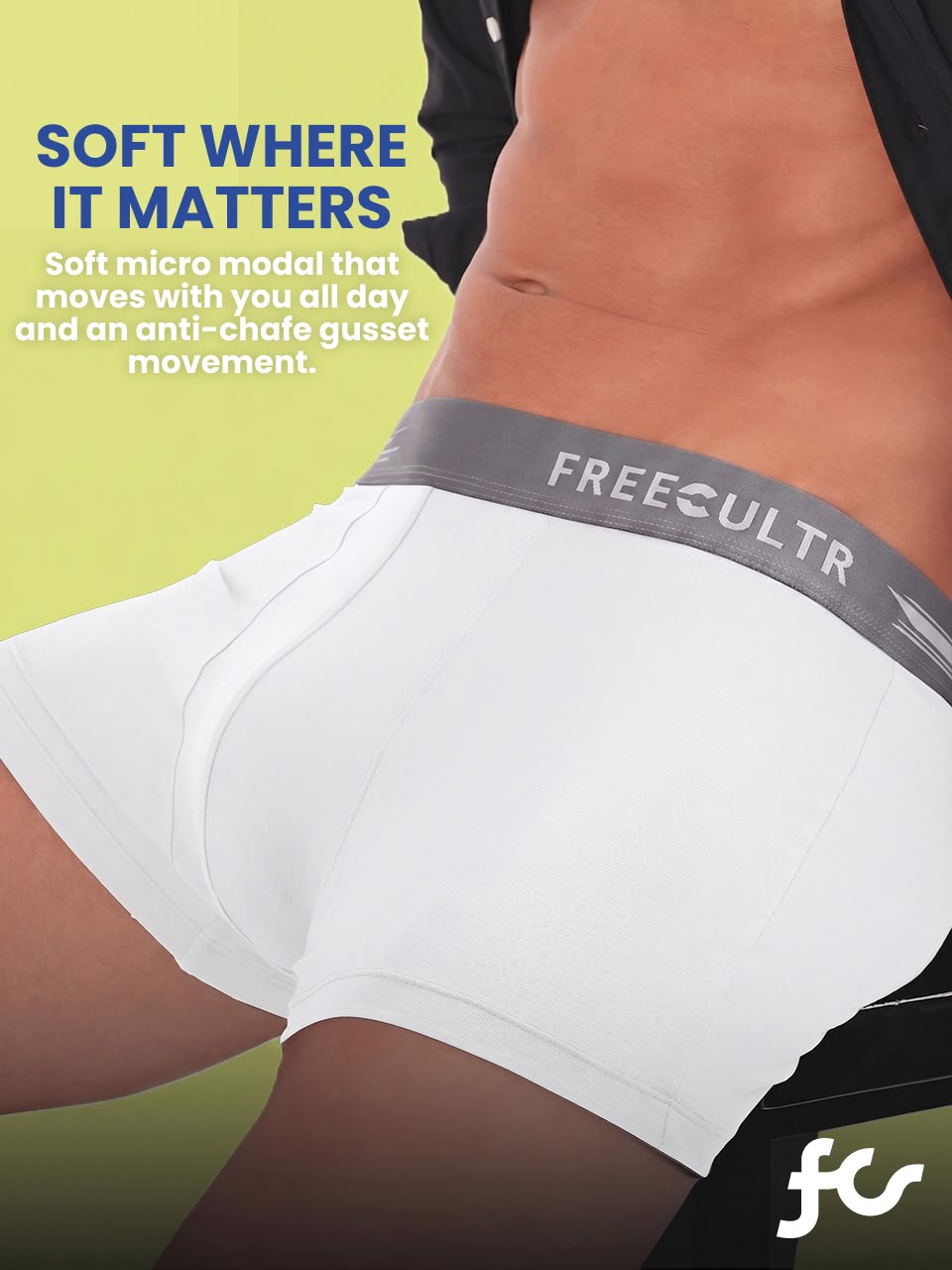 Men's Anti-Bacterial Micro Modal Trunk (Pack of 5)