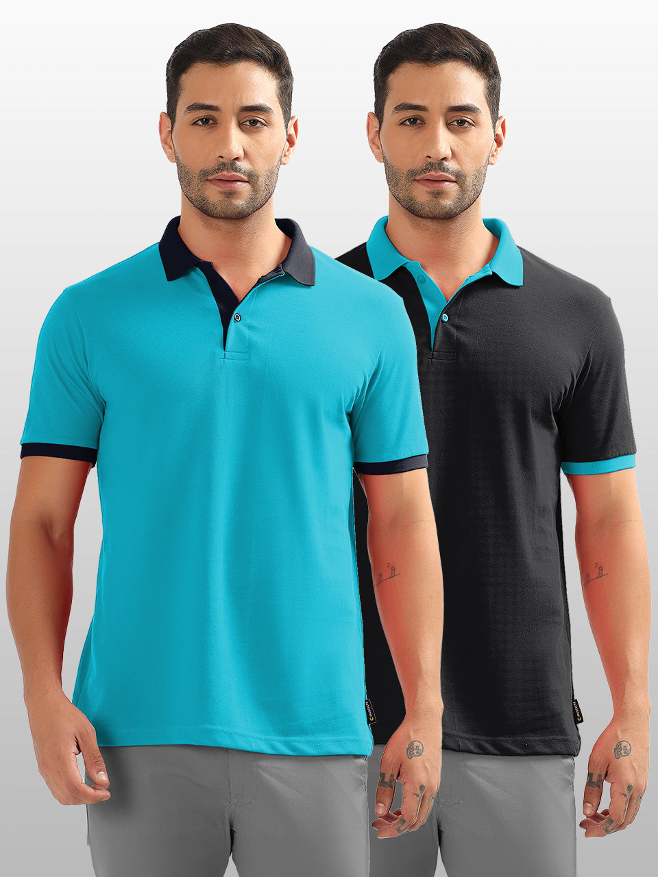 Organic Cotton Polo T-Shirt Pack of 2