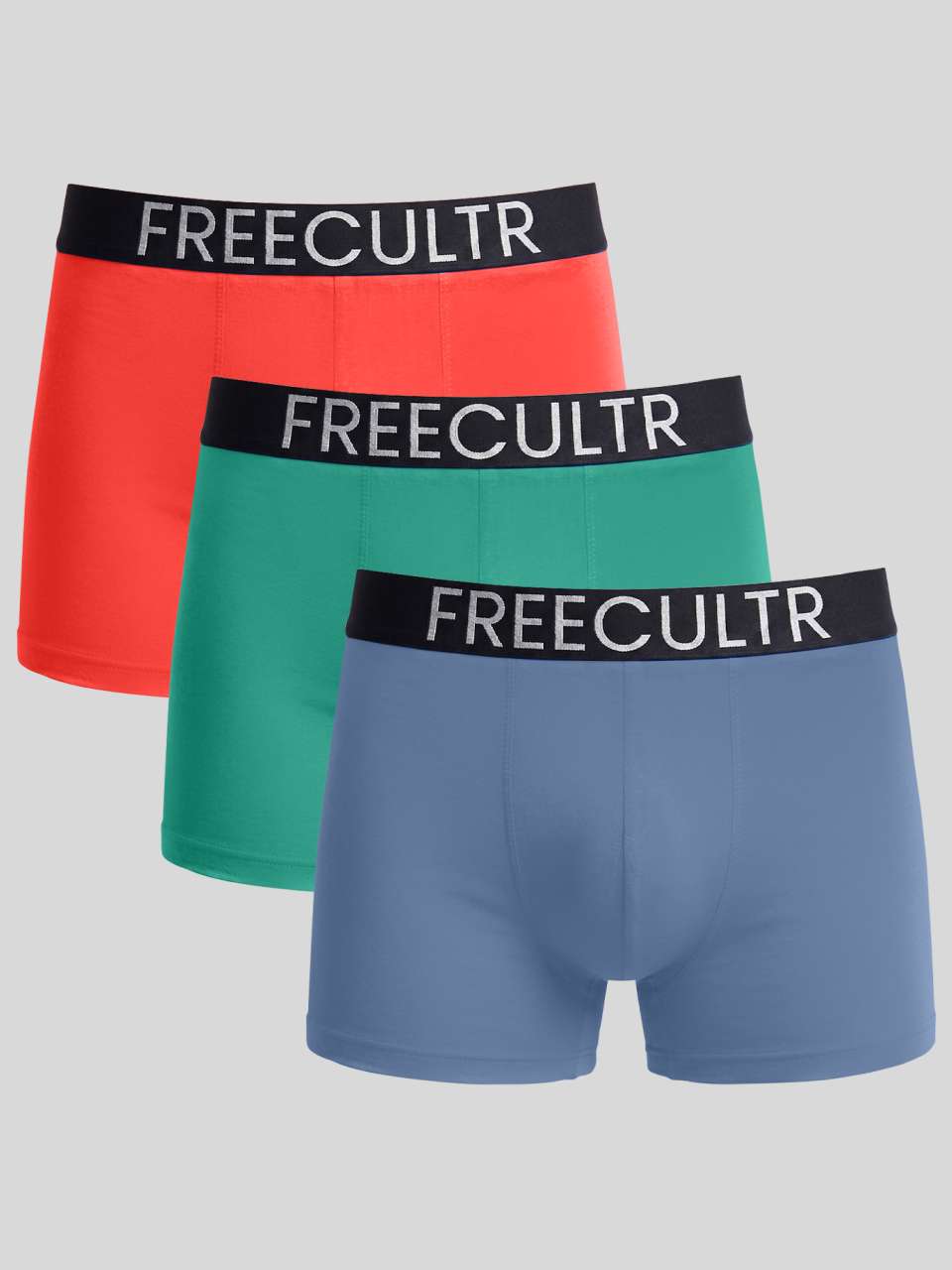 Men's Organic Cotton Trunks Pack of 3