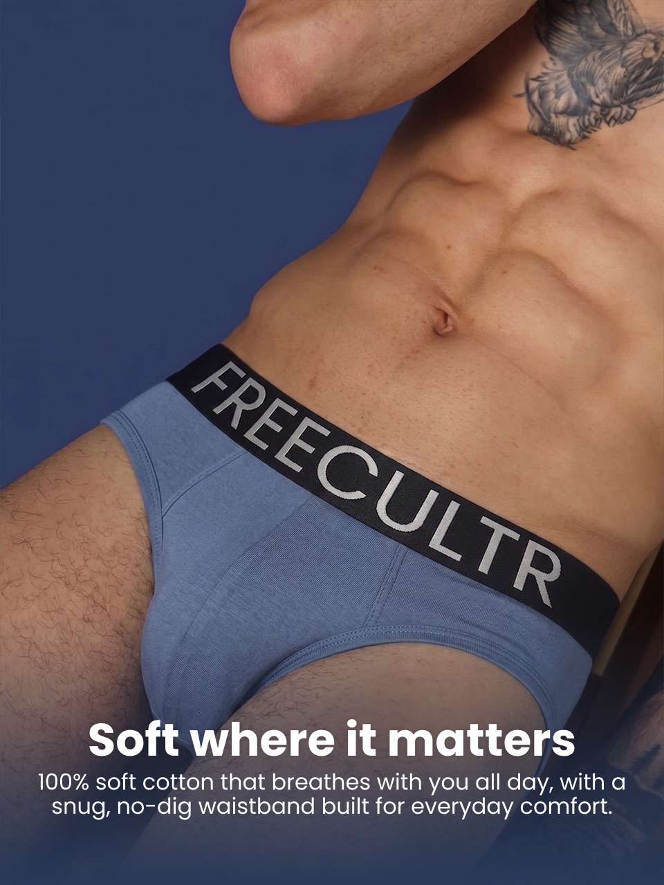Men's Organic Cotton Briefs Pack of 3