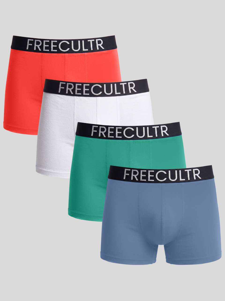 Men's Organic Cotton Trunks Pack of 4