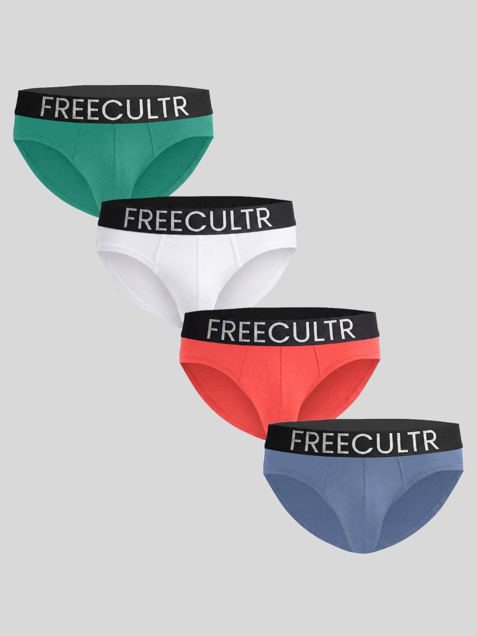 Men's Organic Cotton Briefs Pack of 4