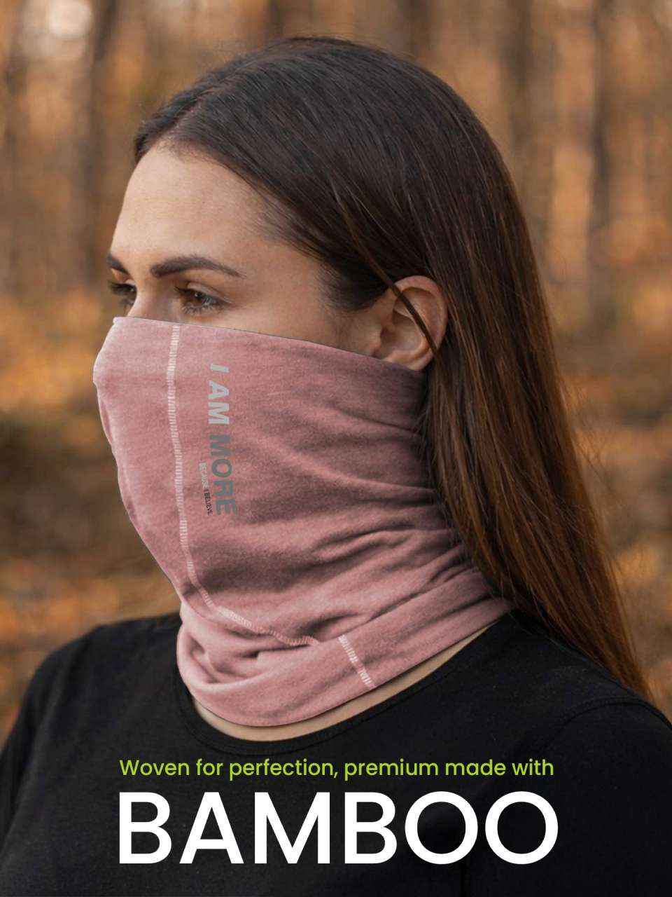 Unisex Organic Bandana Masks - Printed (Pack of 1)
