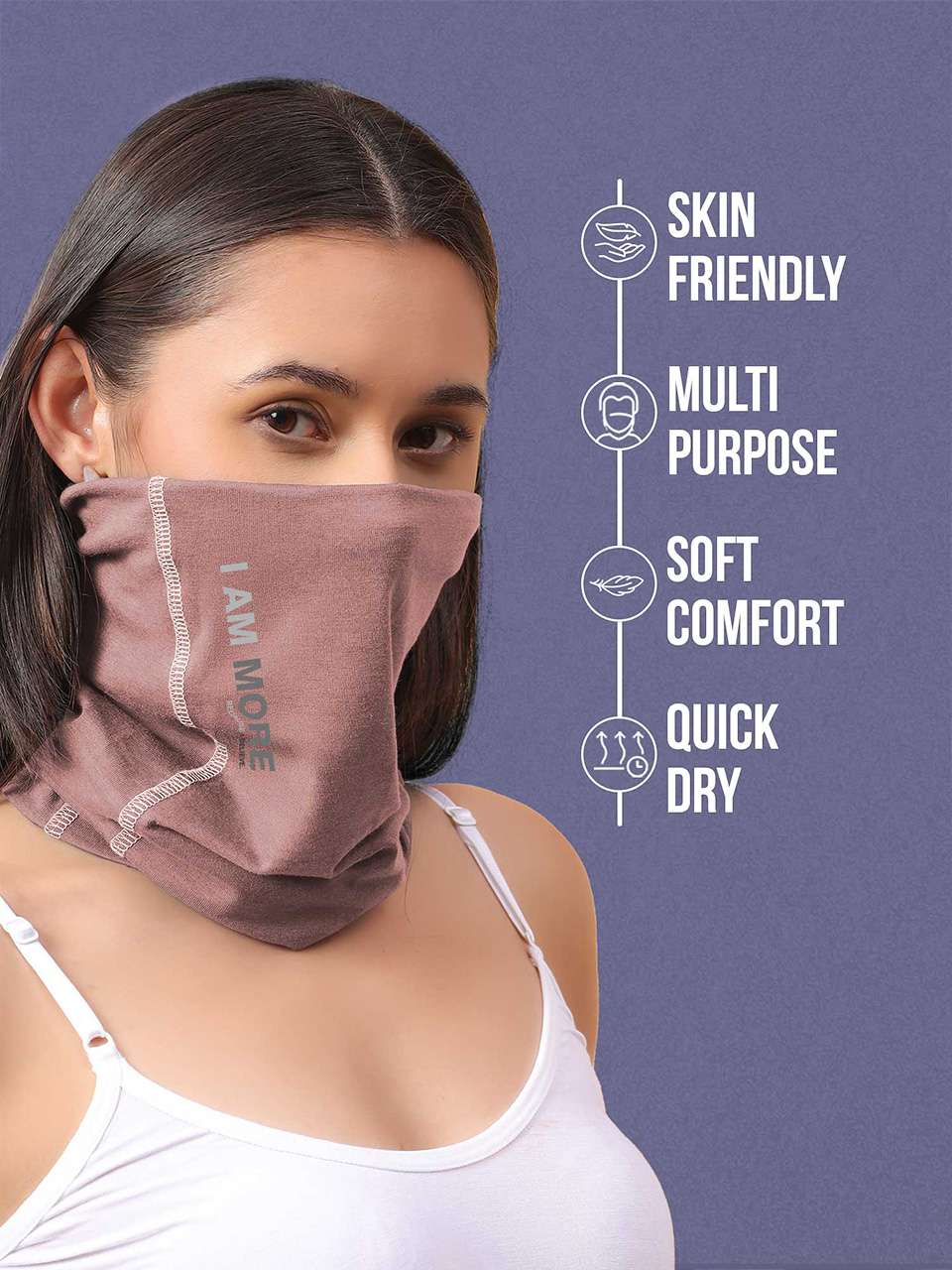 Unisex Bandana Masks - Printed (Pack of 5)