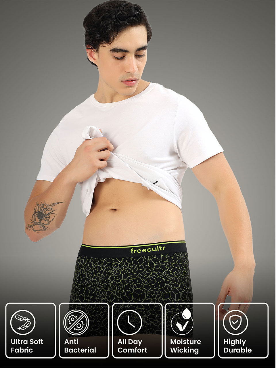 Men's Cotton Printed Trunk (Pack of 5)