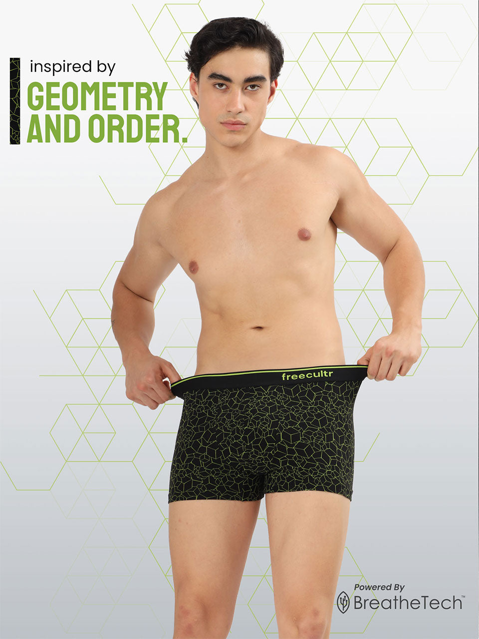 Men's Cotton Printed Trunk (Pack of 1)