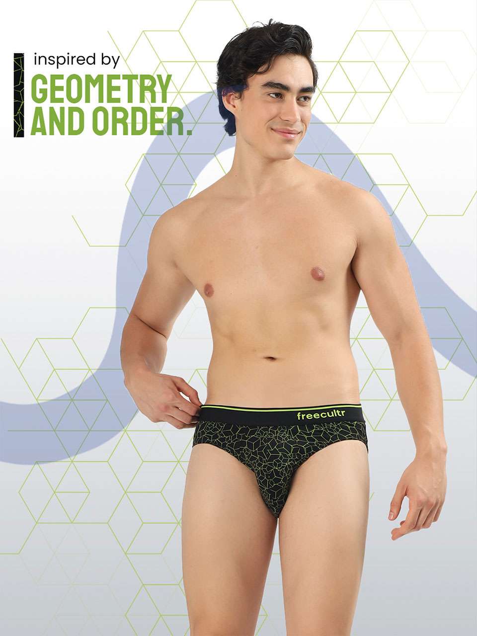 Men's Cotton Printed Briefs (Pack of 2)