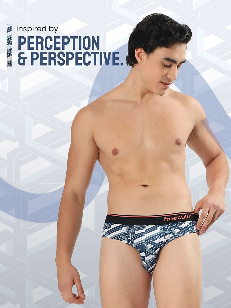 Men's Cotton Printed Briefs (Pack of 2)