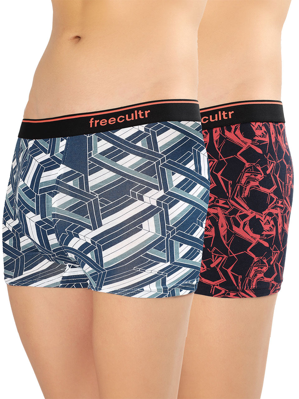 Men's Cotton Printed Trunk (Pack of 2)