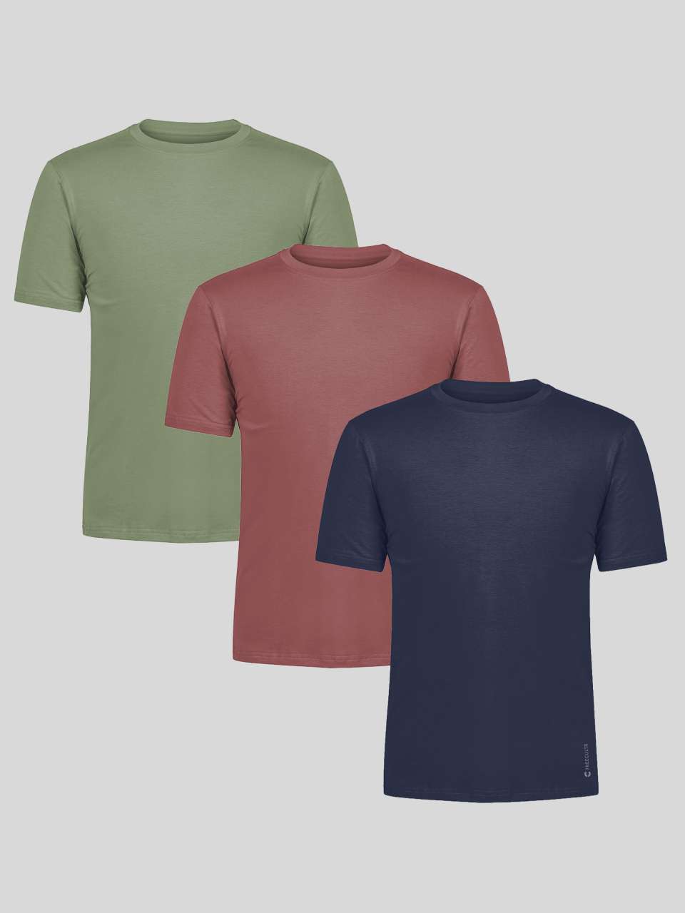 Men's Cotton Stretch T-Shirt - Pack Of 3