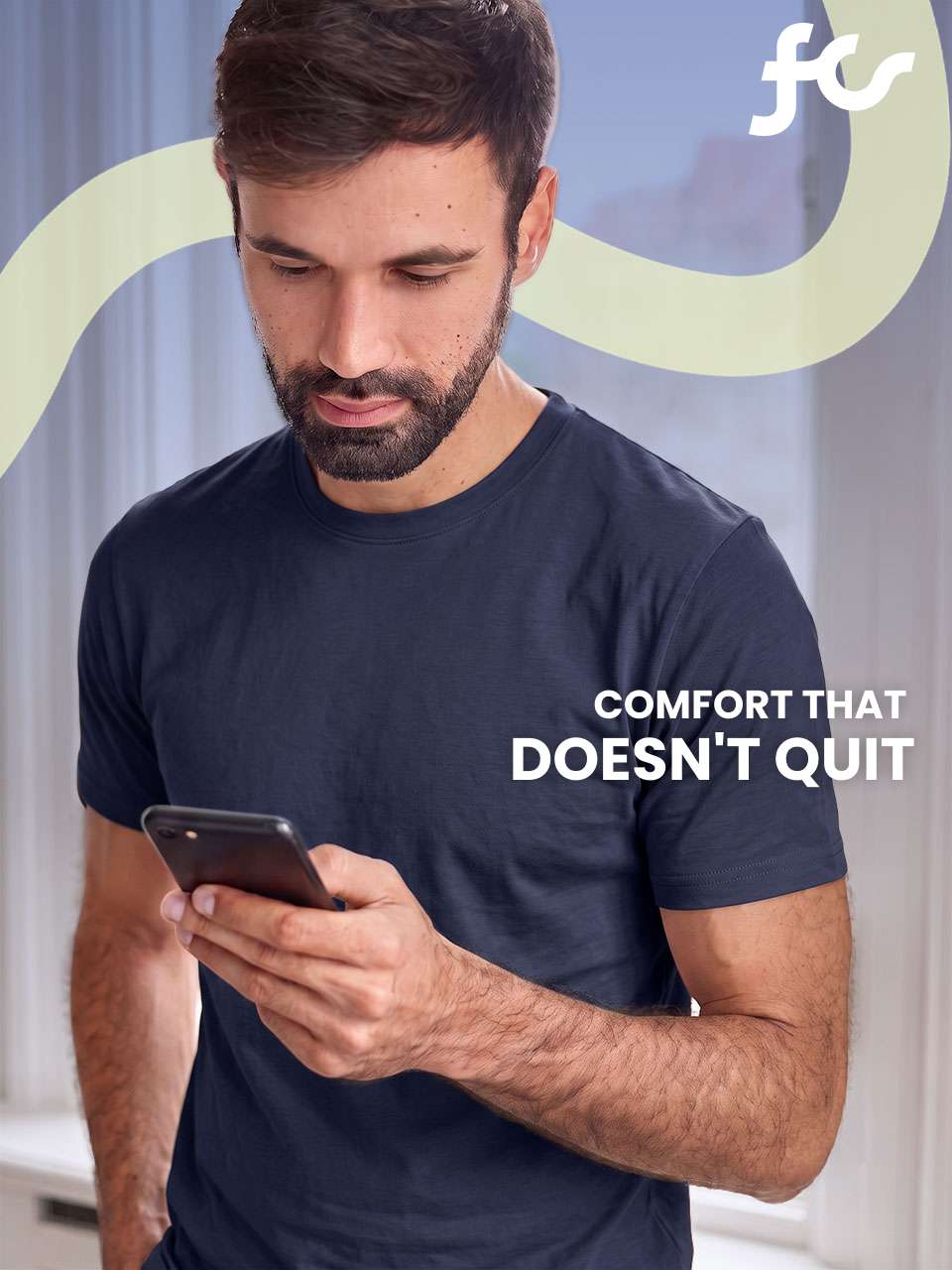 Men's Cotton Stretch T-Shirt - Pack Of 3