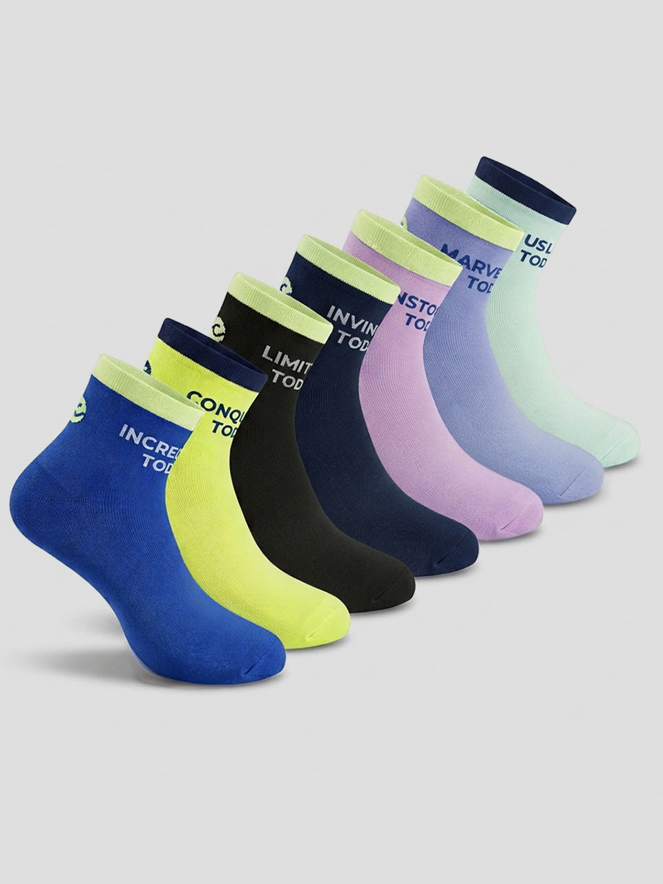 Everyday Expression Ankle Socks – Pack of 7