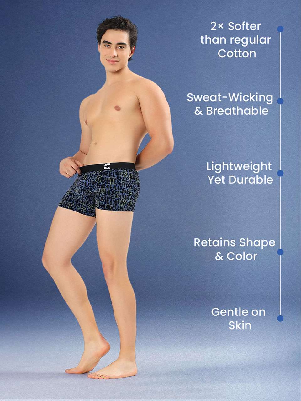 Men's Cotton Printed Trunk (Pack of 5)
