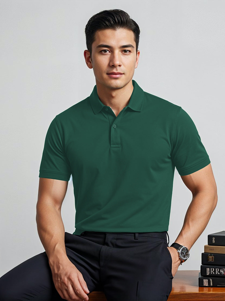 Organic Cotton Polo T-Shirt Pack of 2