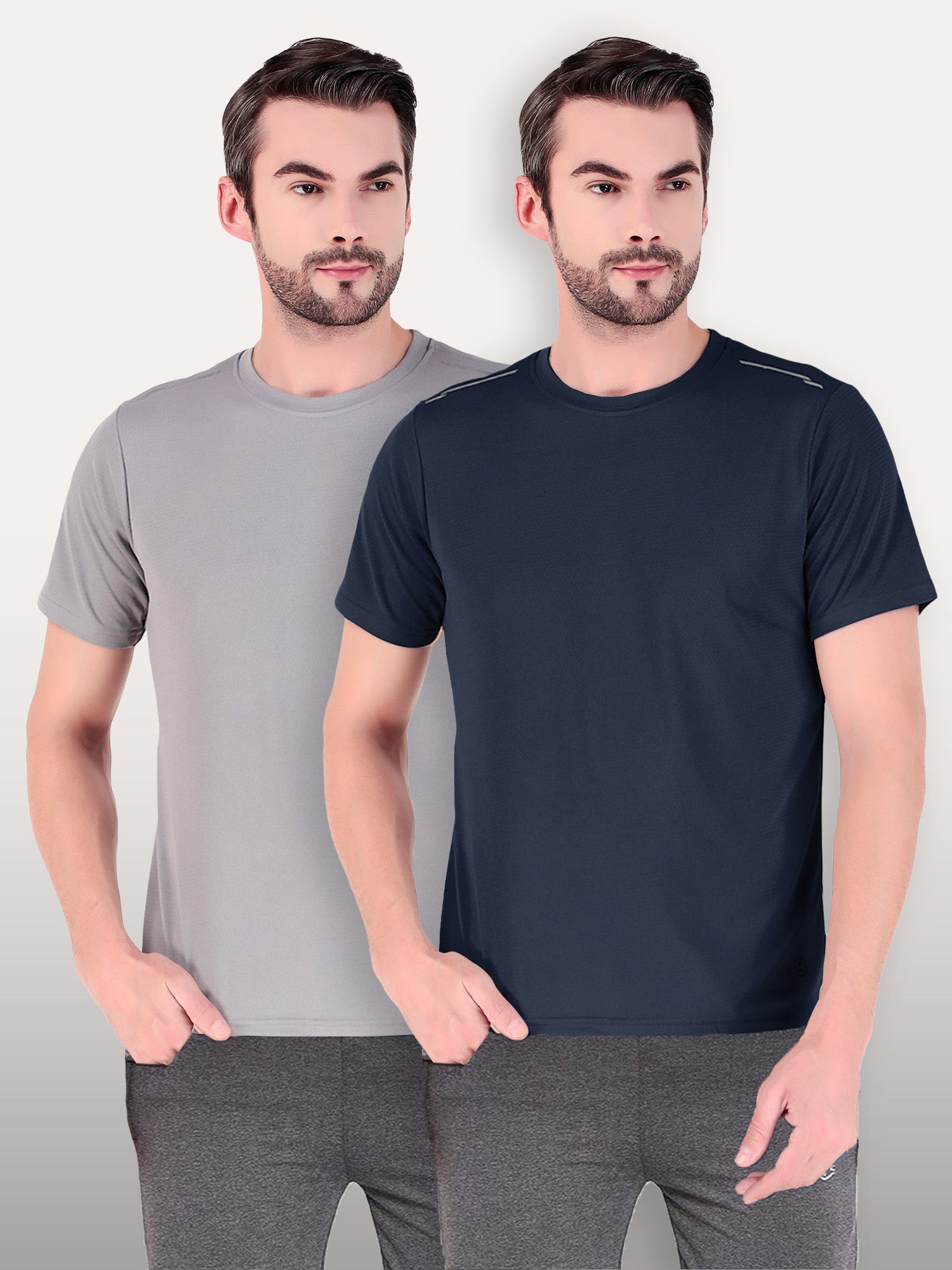 Men's Activewear Sports T-shirt Pack of 2