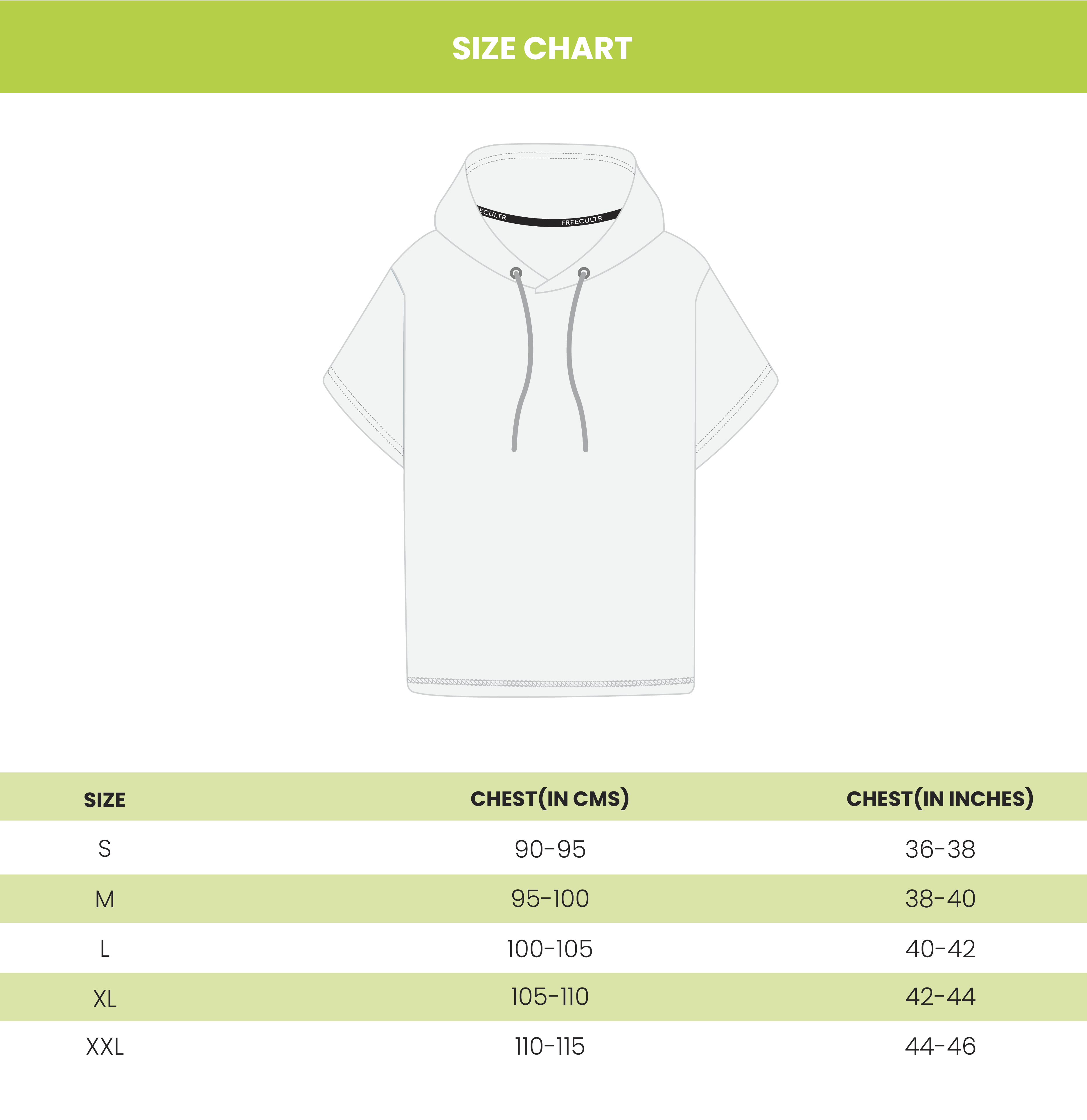 size chart image