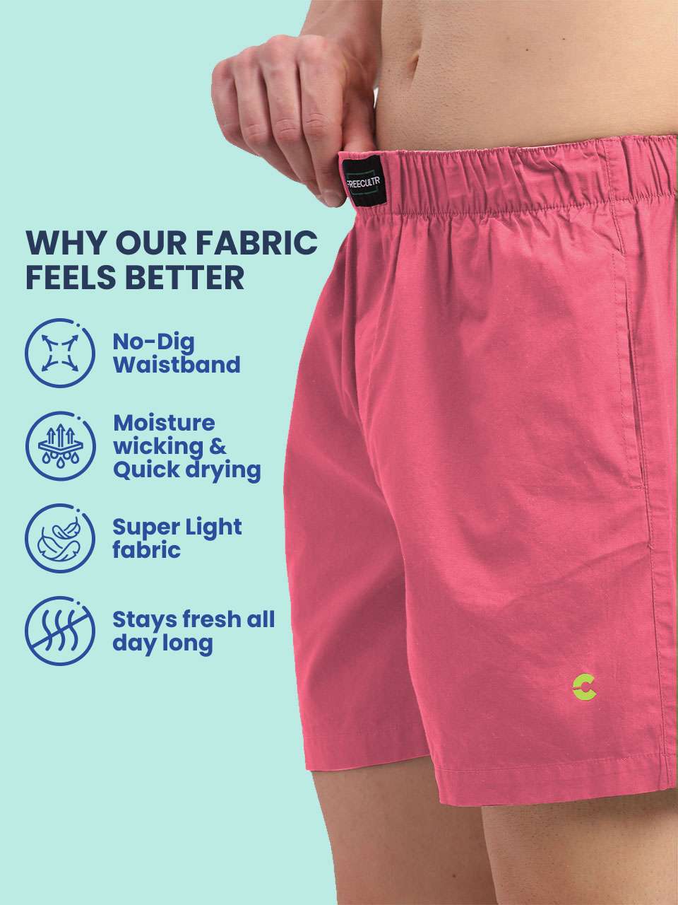 All-Day Boxer Shorts - (Pack of 2)
