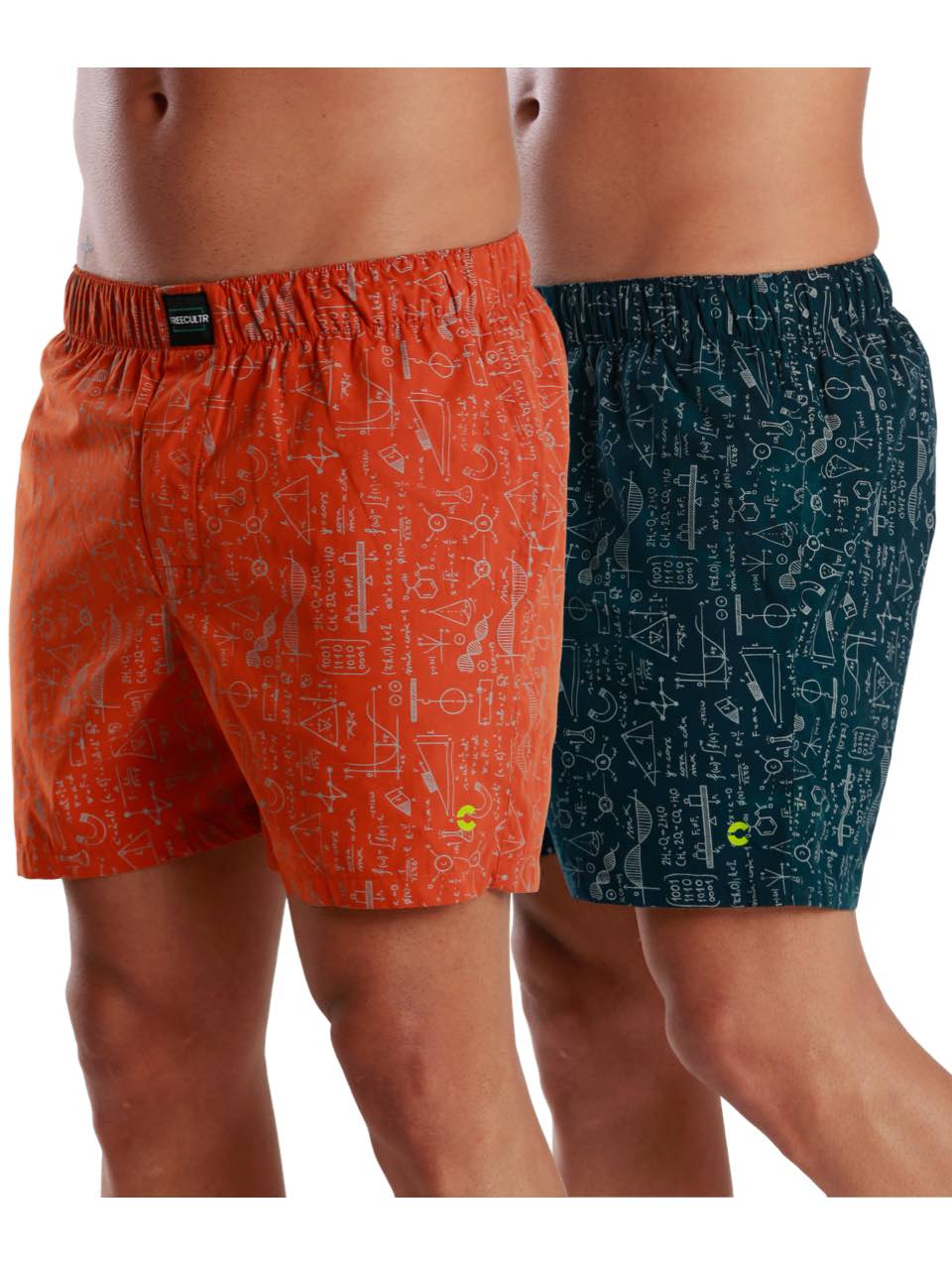 All-Day Printed Boxer Shorts - (Pack of 2)