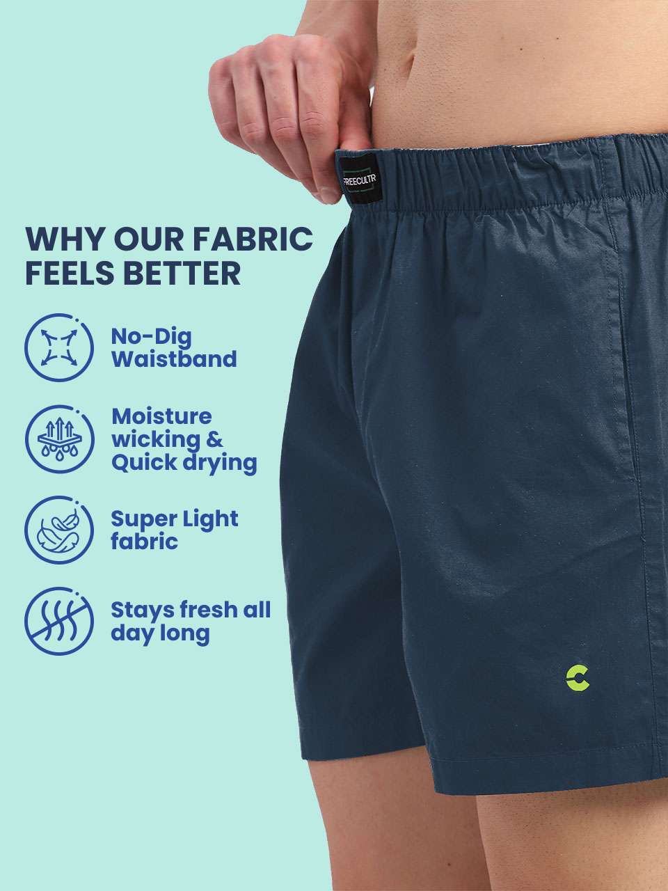 All-Day Boxer Shorts - (Pack of 2)
