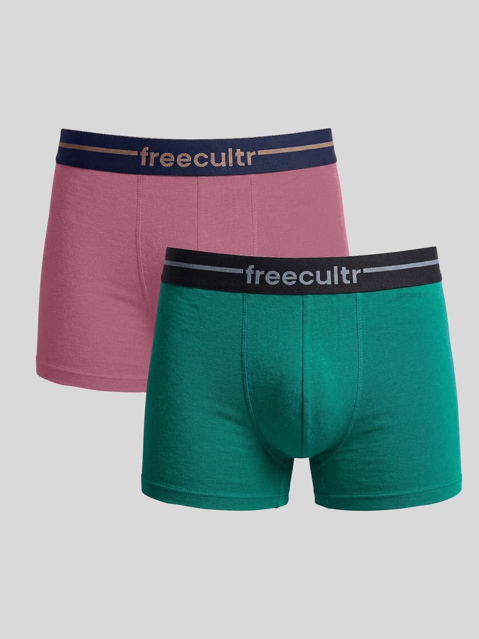 Men’s Adaptive Cotton Stretch Trunks Pack of 2