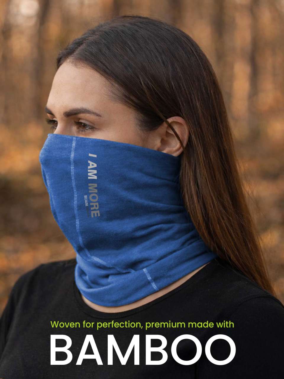 Unisex Organic Bandana Masks - Printed (Pack of 3)