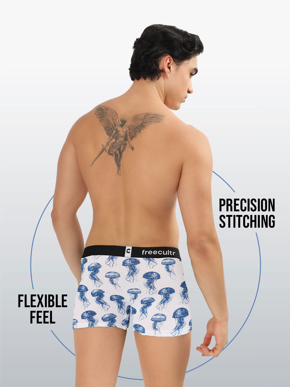 Freecultr Men's Cotton Printed Trunk - Pack Of 2