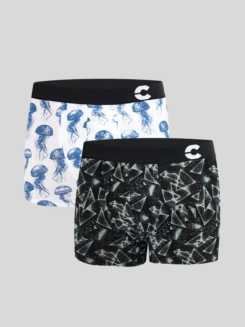 Men's Cotton Printed Trunk (Pack of 2)