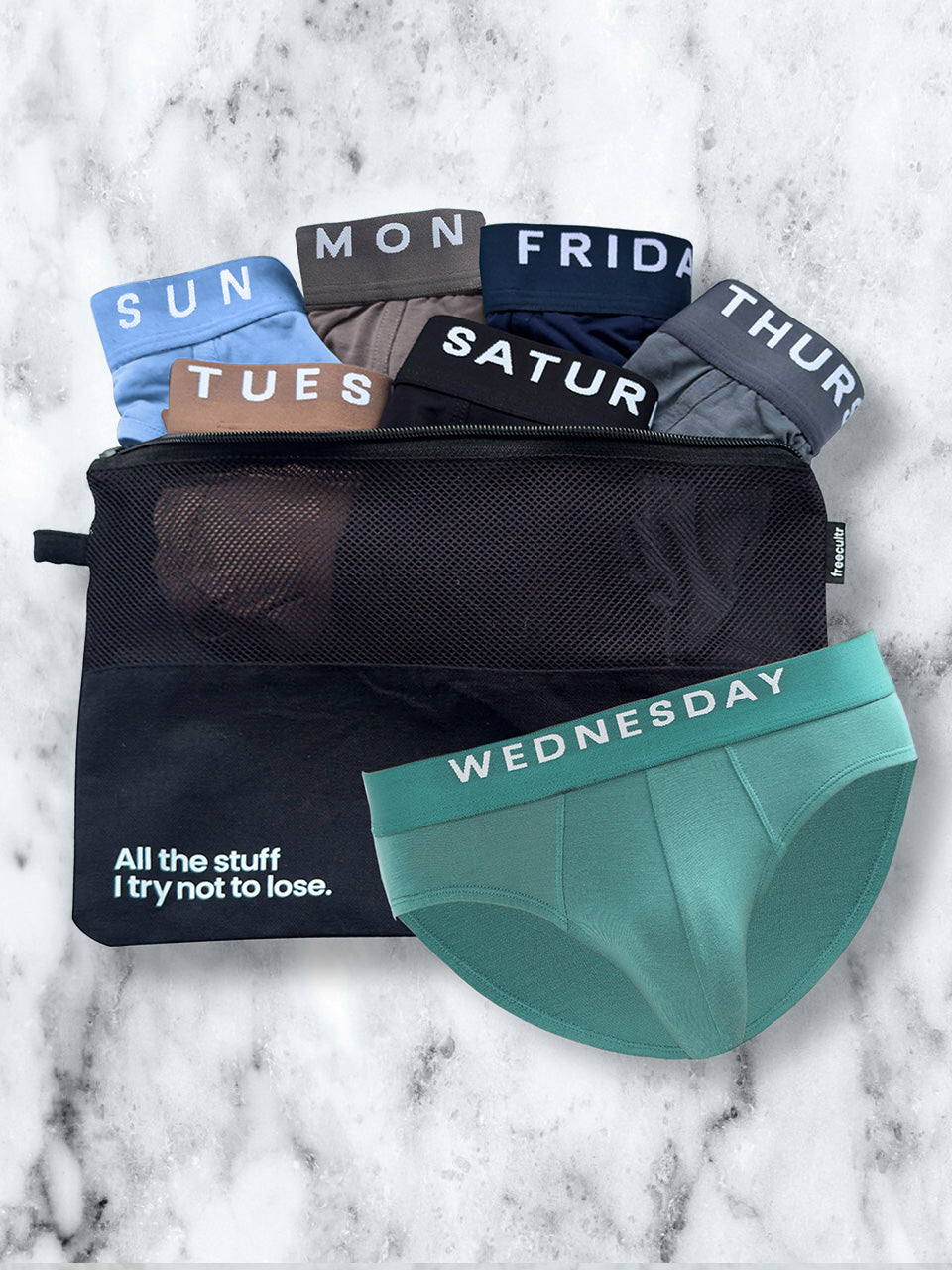 Everyday Expression | Men's Micro-Modal Briefs | Pack Of 7