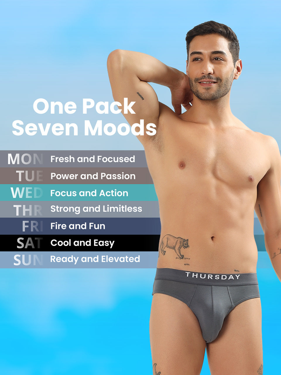 Everyday Expression | Men's Micro-Modal Briefs | Pack Of 7