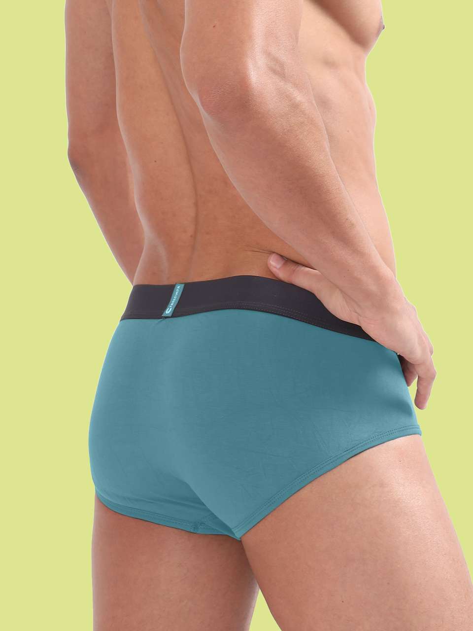 Men's Anti-Bacterial Micro Modal Brief in Contrast Waistband (Pack of 1)