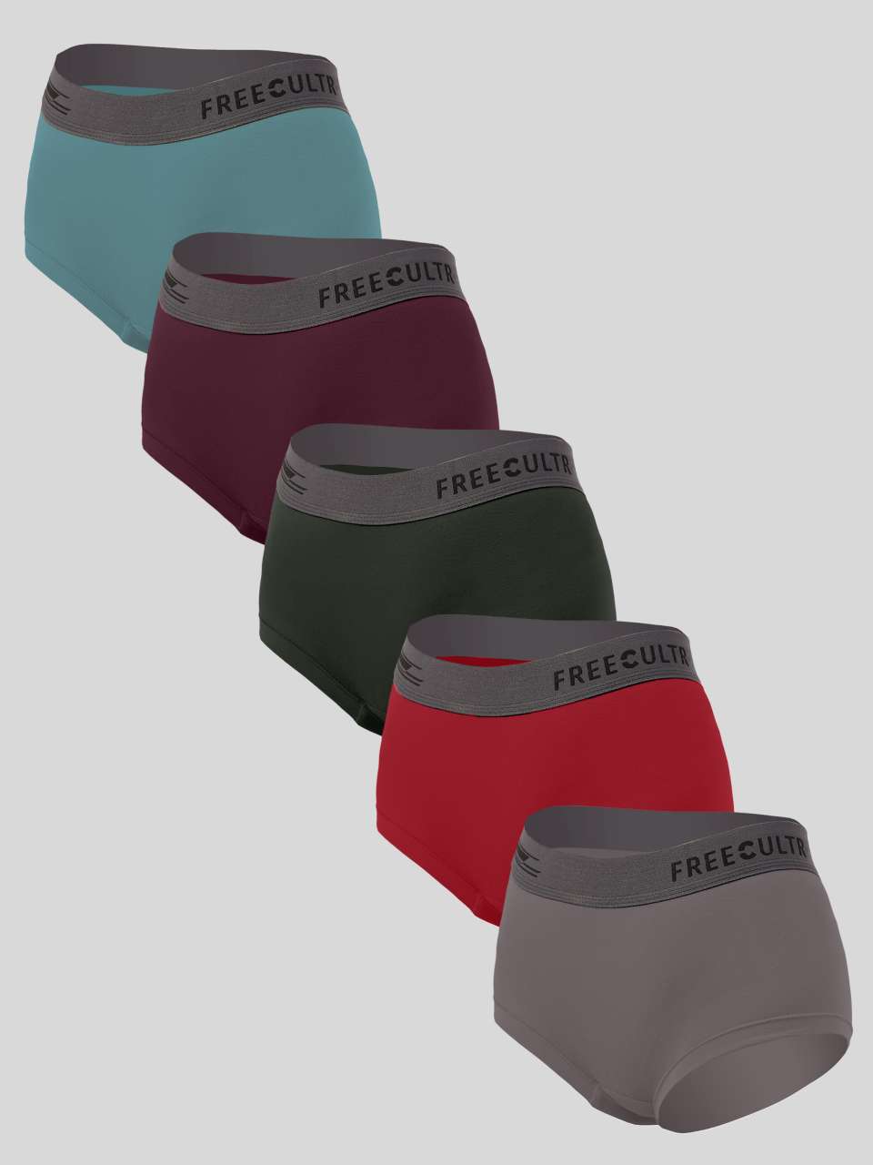 Women's Micro Modal Boxer Brief (Pack of 5)