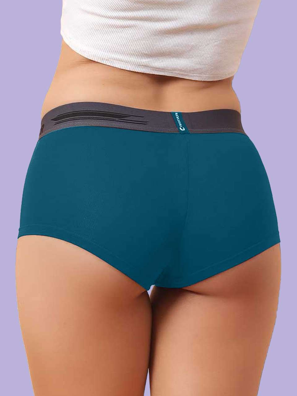 Women Micro Modal Boxer Brief (Pack of 1)