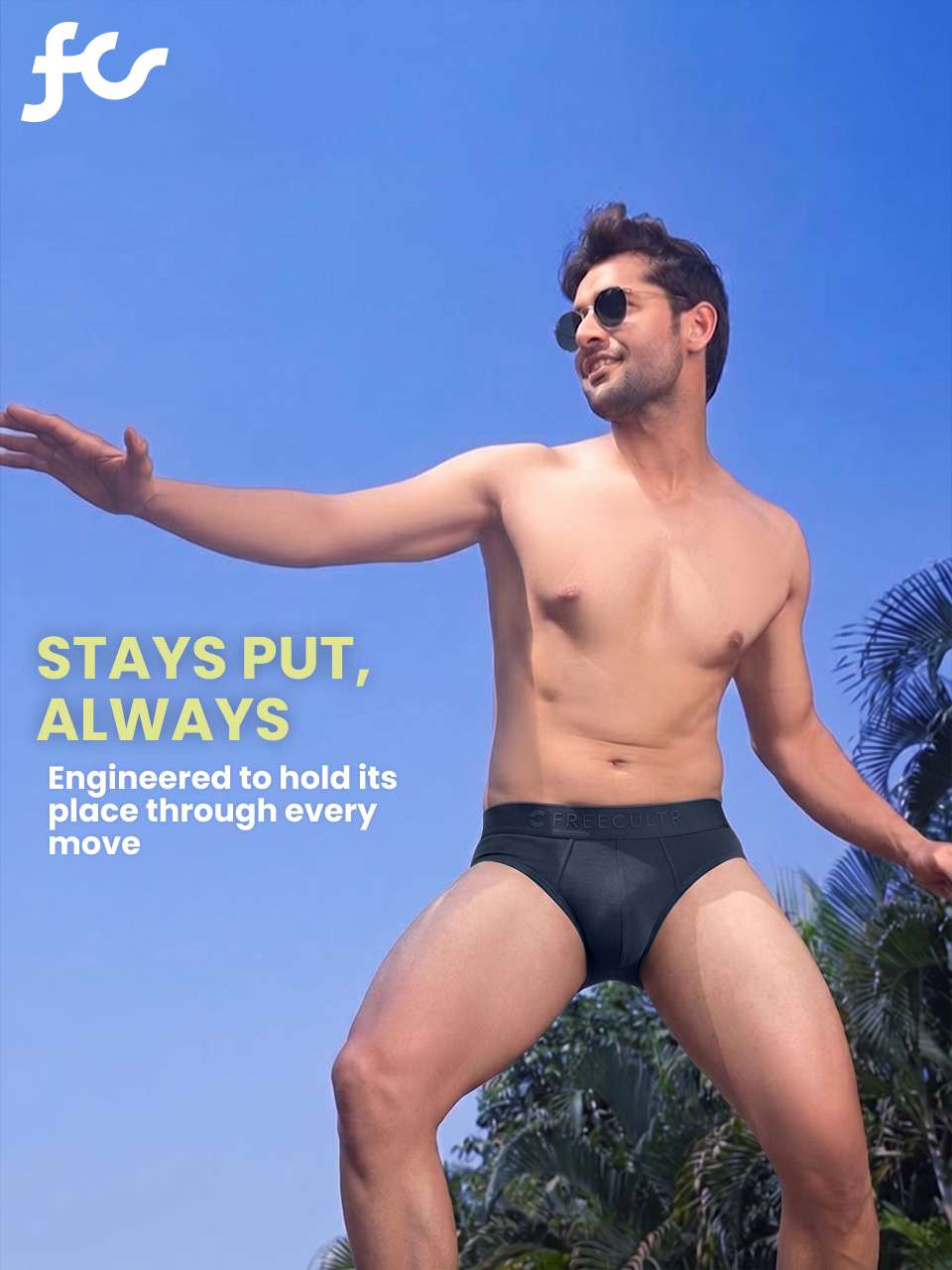Men's Anti-Bacterial Micro Modal Brief in Solid Waistband (Pack of 2)