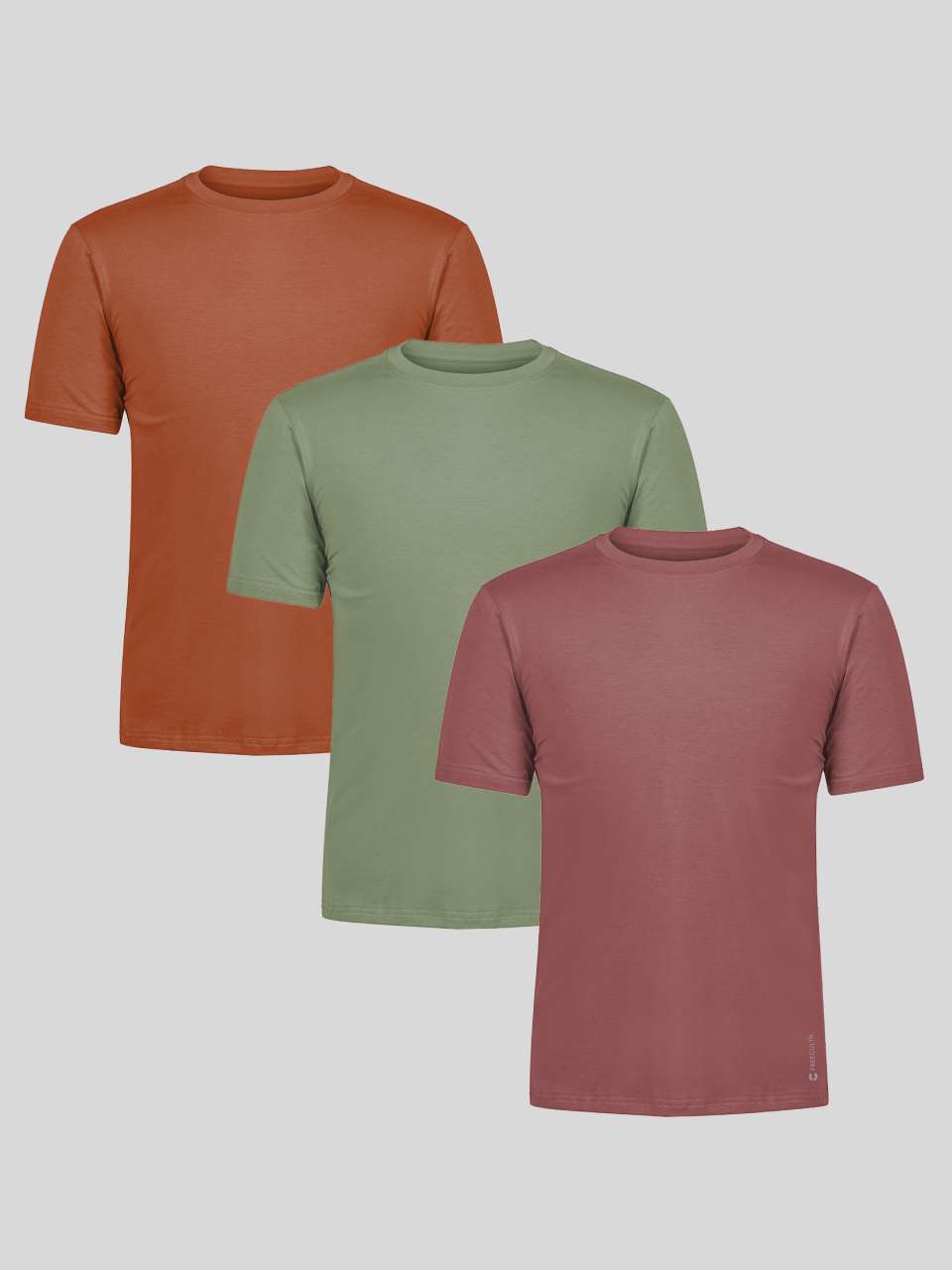 Men's Cotton Stretch T-Shirt - Pack Of 3