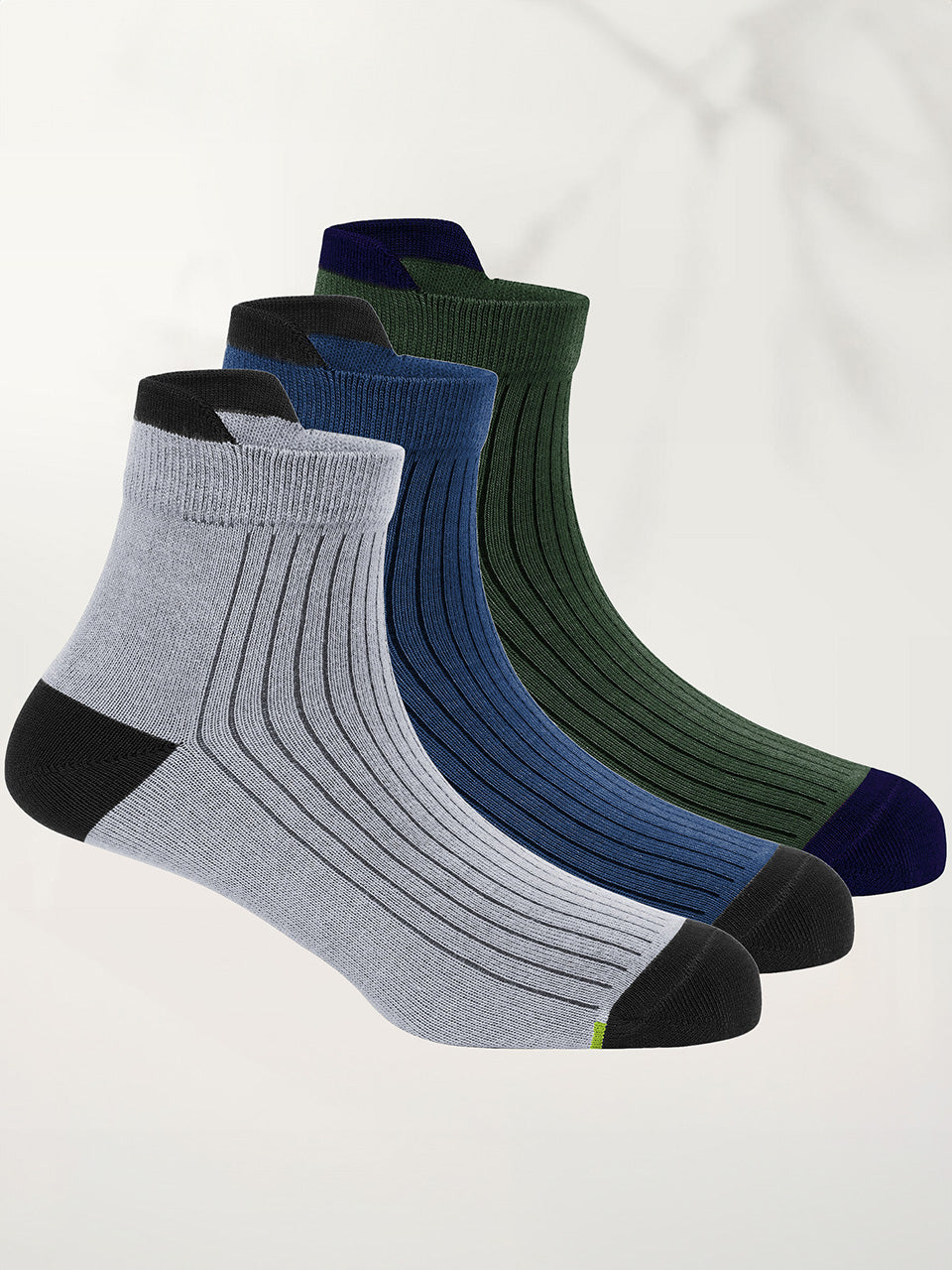 Bamboo Ankle Socks-Pack of 3