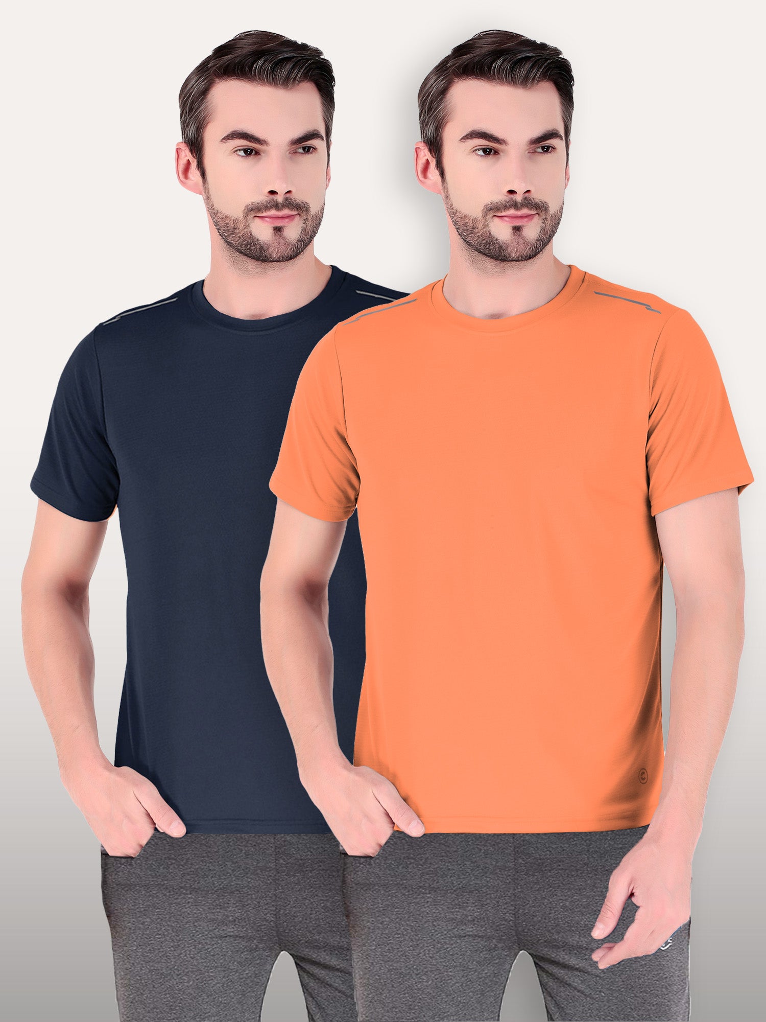 Men's Activewear Sports T-shirt Pack of 2