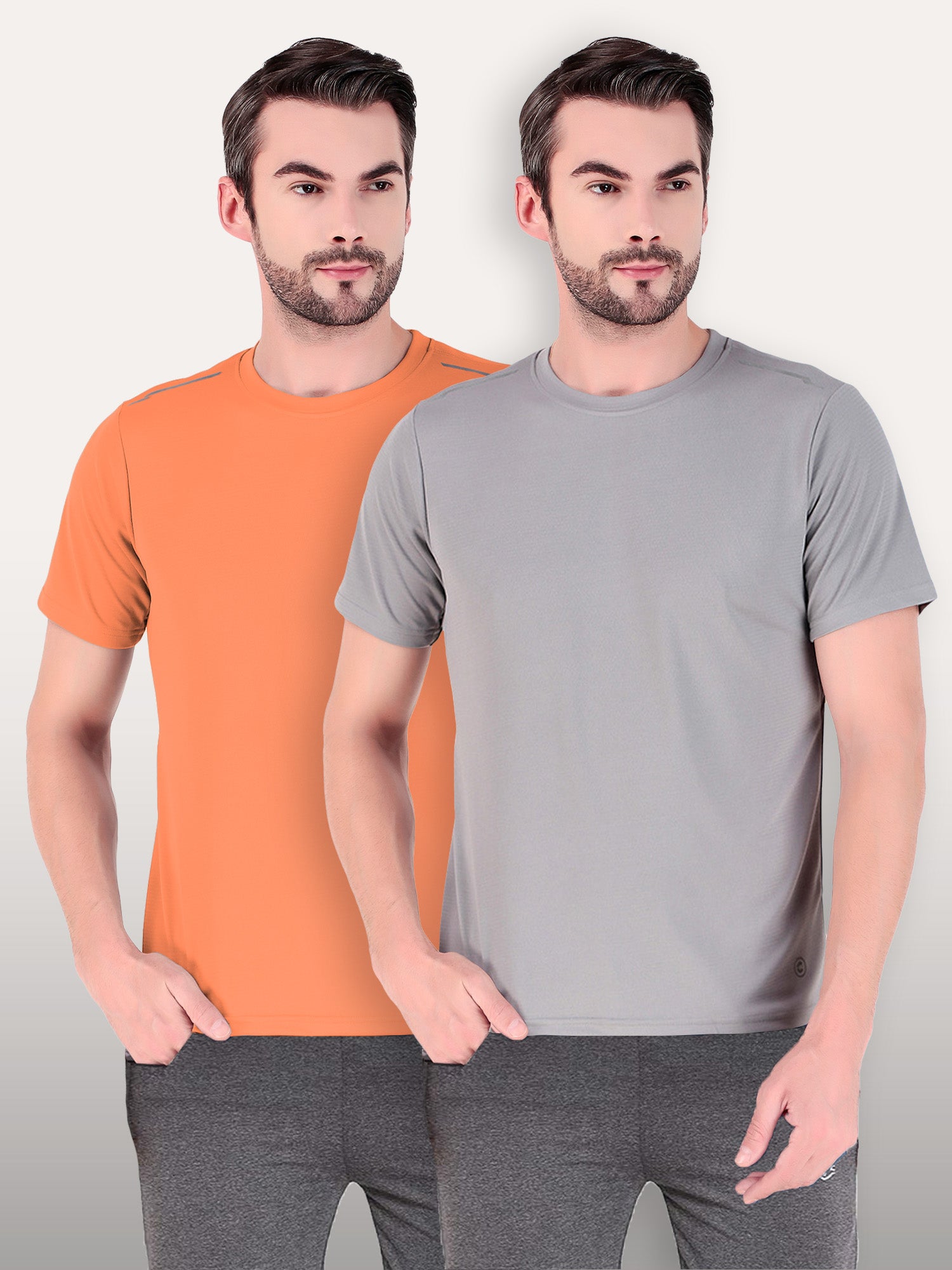 Men's Activewear Sports T-shirt Pack of 2