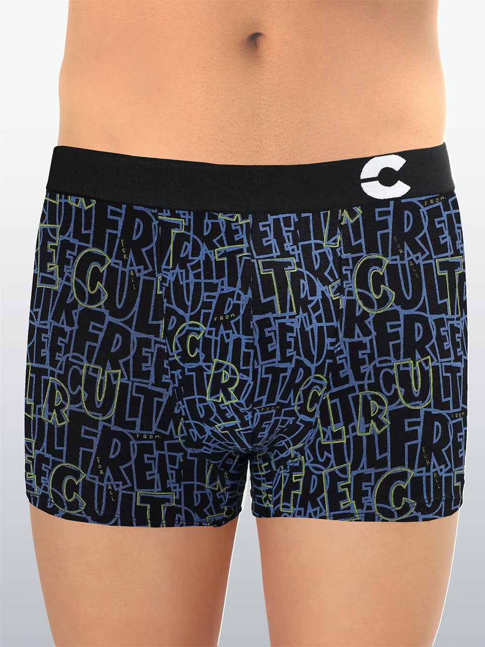 Freecultr Men's Cotton Printed Trunk - Pack Of 2