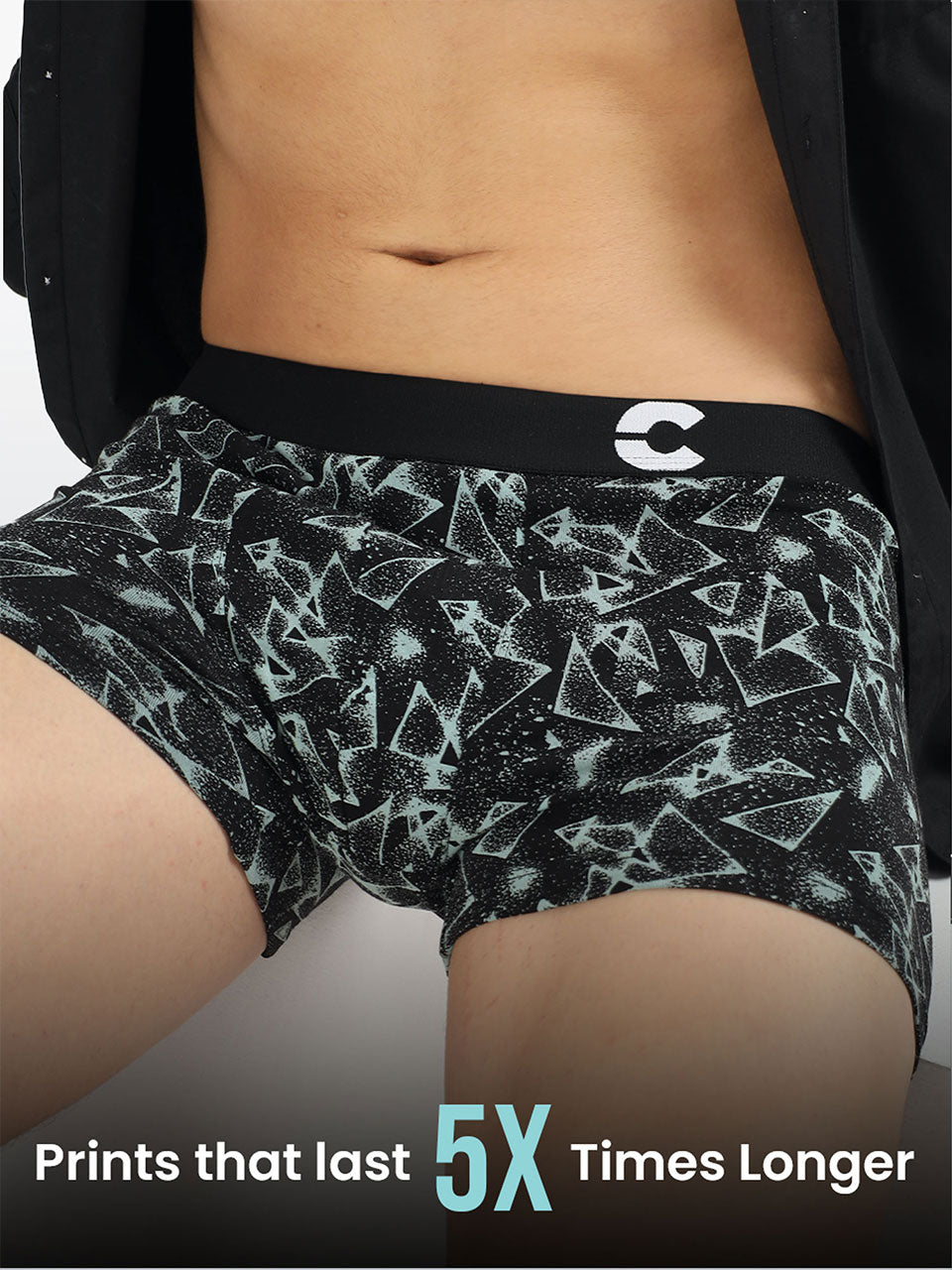 Freecultr Men's Cotton Printed Trunk - Pack Of 3