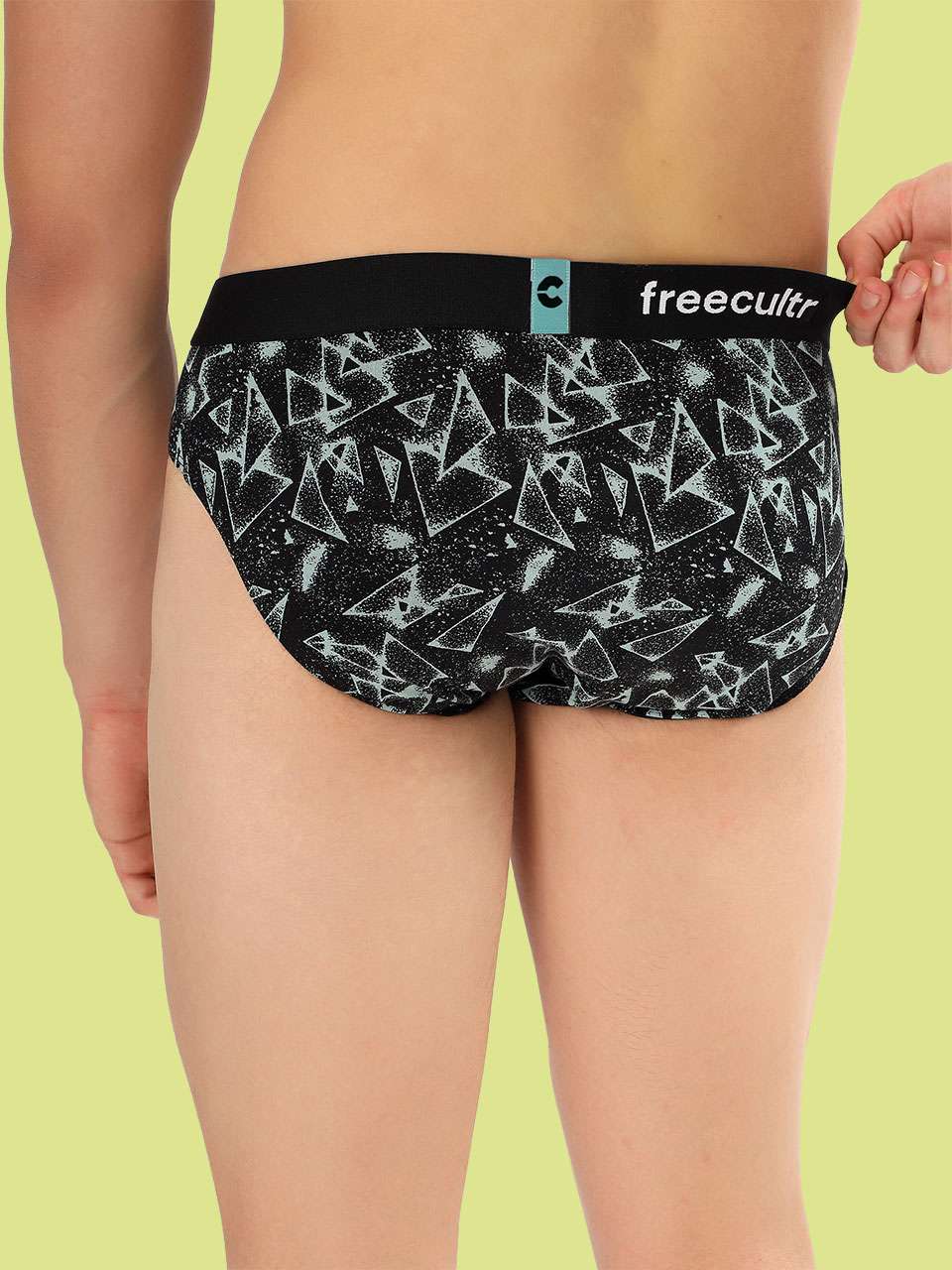 Men's Cotton Printed Briefs (Pack of 2)