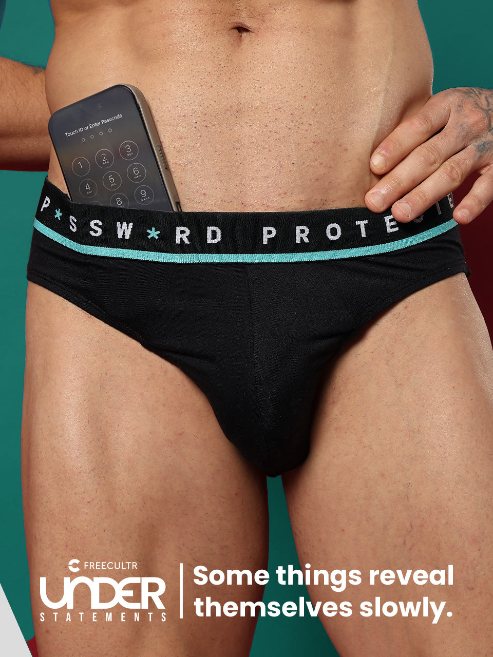 Statement Men's Brief "Password Protected"