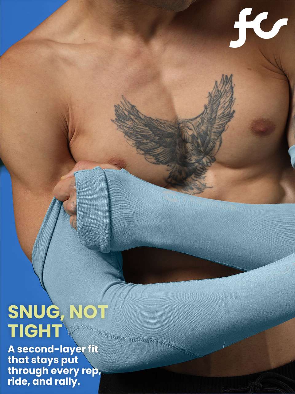 Unisex White Arm Sleeves (Pack of 2)