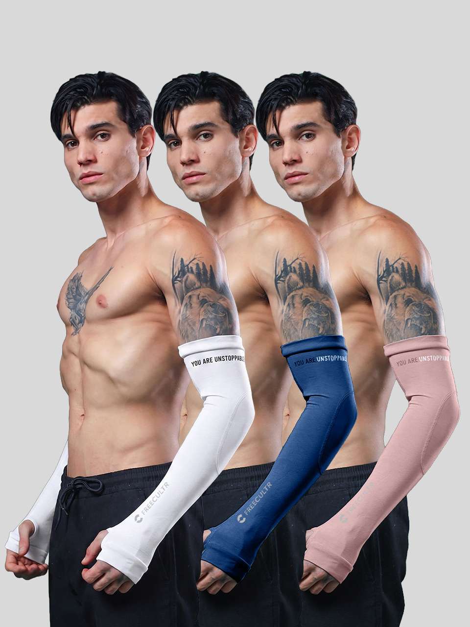 Golden Arm Sleeves (Pack of 3)