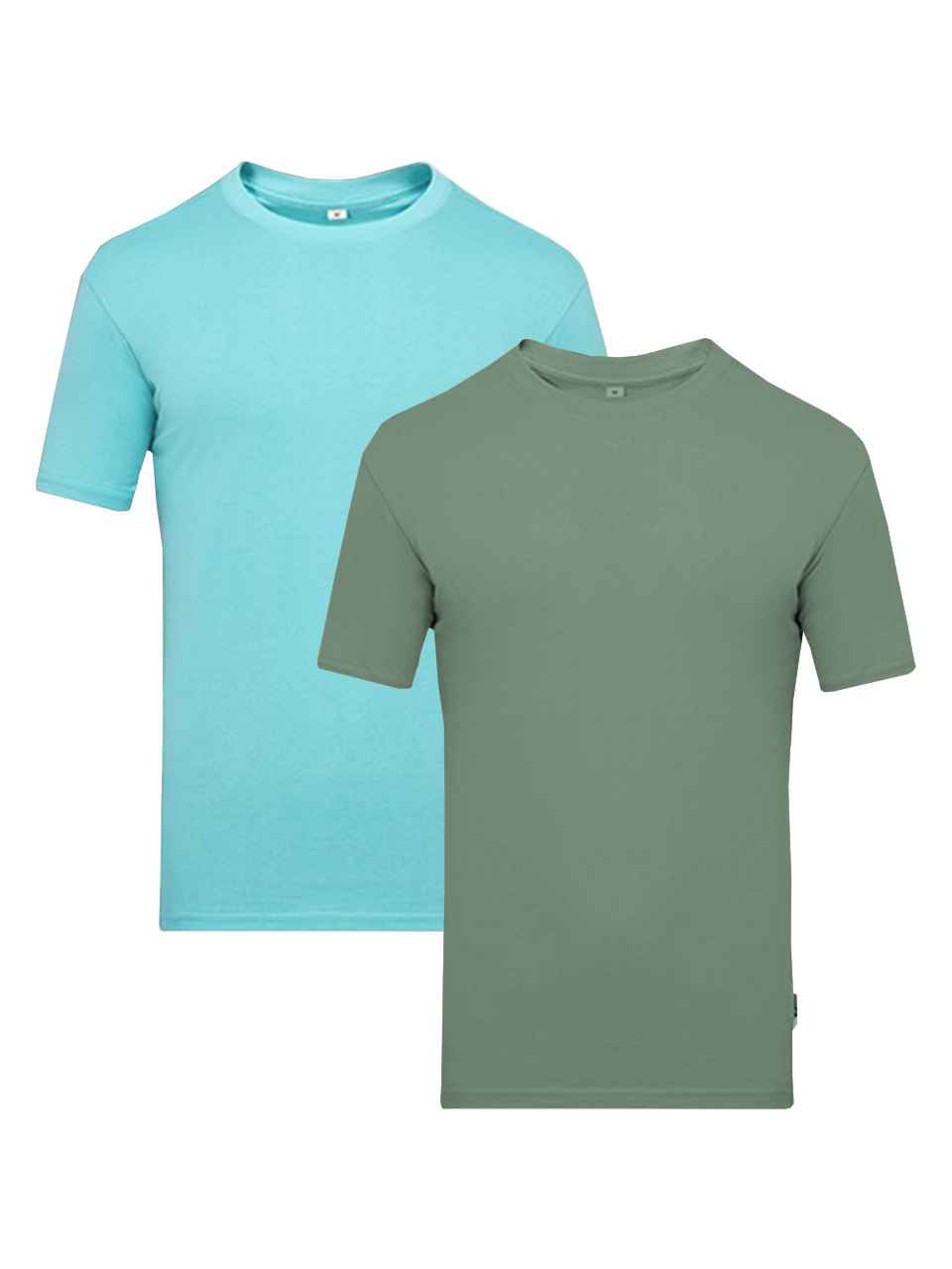 Organic Cotton solid T-shirt for men - Pack Of 2