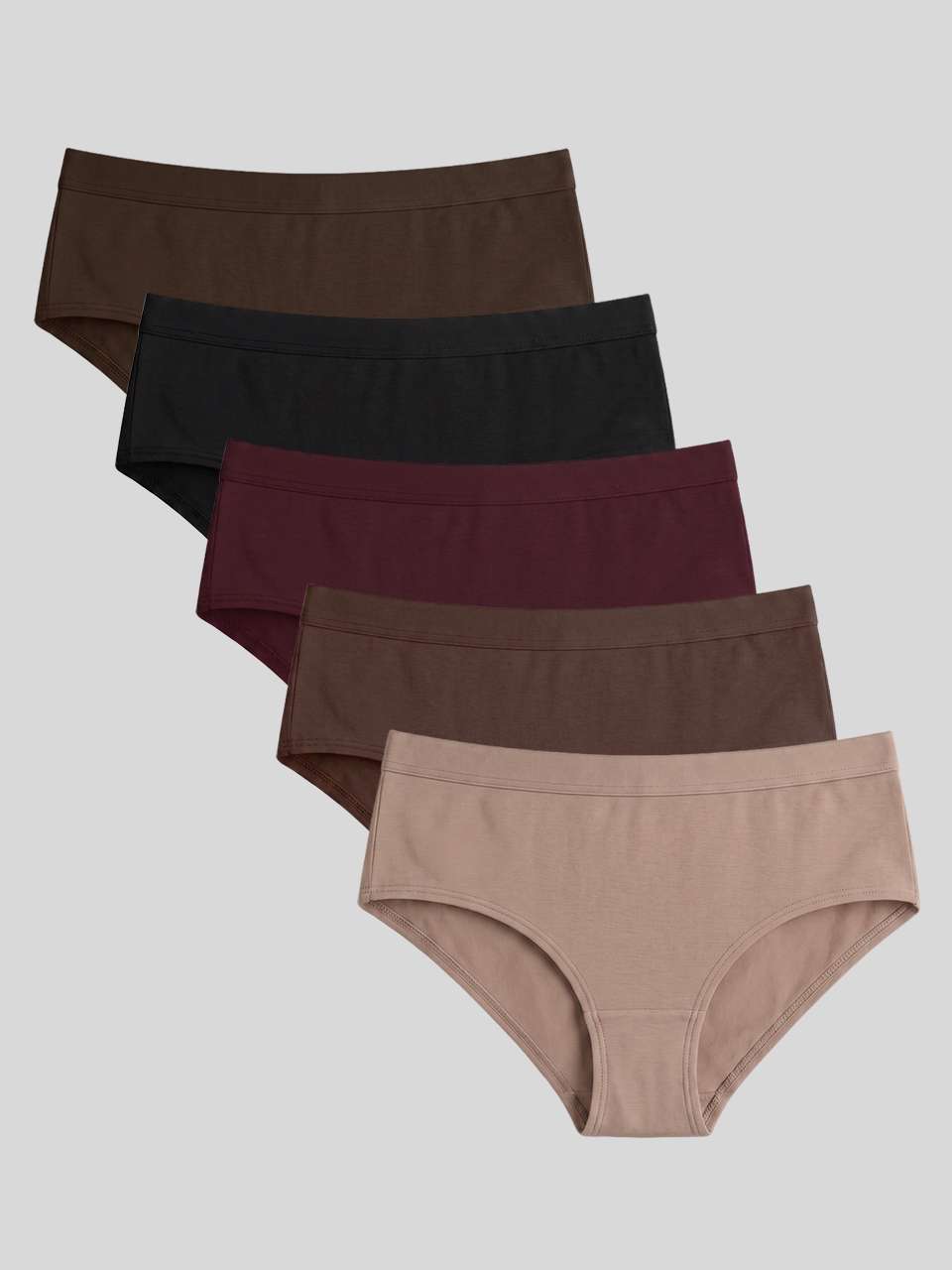 Micromodal Mid Rise Hipster pack of 5