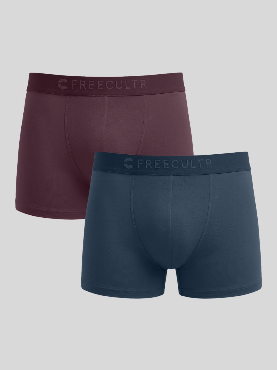 Men's Anti-Bacterial Micro Modal Trunk in Solid Waistband (Pack of 2)