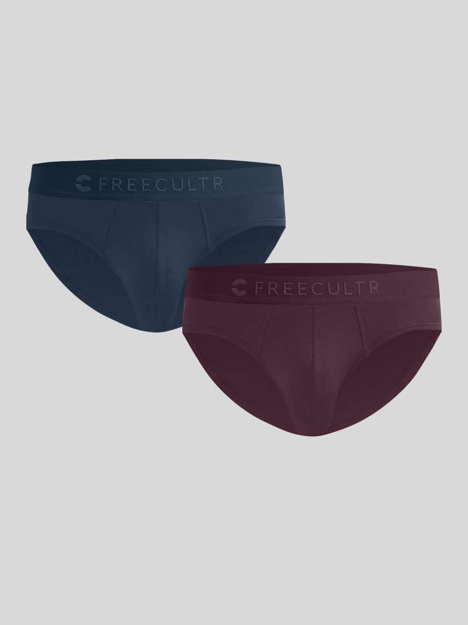 Men's Anti-Bacterial Micro Modal Brief in Solid Waistband (Pack of 2)